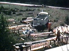 1972 Bau der Huette